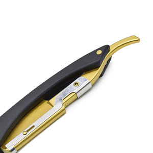 มีดโกนหนวดสแตนเลสคุณภาพสูง ใบมีดตรง ใช้งานง่าย สำหรับการดูแลผิว - Product Image 5