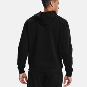 Sudadera con capucha informal para hombre clásica ultrasuave con ajuste relajado para lo básico de capas de invierno teñido liso - Product Image 3