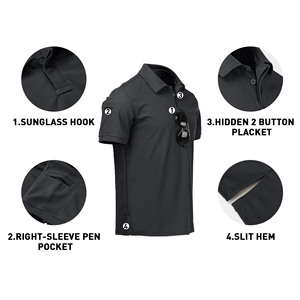 2026 Men Clothing Top <b>Design</b> High Quality Summer Fashion Polo T-Shirt Outdoor Casual Short Sleeve Printed Polo Shirts for Men - Product Image 4