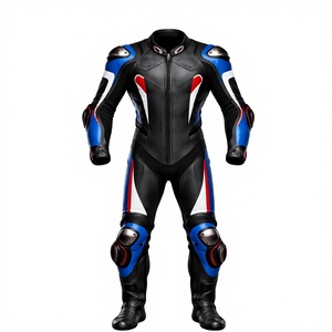 ชุดมอเตอร์ไซค์ DUMELA INTERNATIONAL DL-L-13 คุณภาพสูง หนังแท้ ระบายอากาศ กันลม ชุดแข่งรถ แห้งเร็ว รับสั่งทำ - Product Image 5