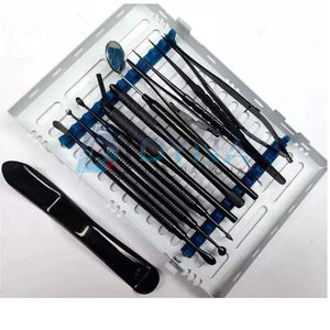 Micro Kit de Cirugía Oral Periodontal Instrumentos Quirúrgicos Negro Certificado CE - Product Image 5