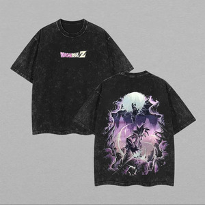 เสื้อยืดผ้าฝ้ายพิมพ์ลายกราฟฟิกสำหรับผู้ชายเสื้อเชิ๊ตผู้ชายสไตล์วินเทจซักได้ - Product Image 1