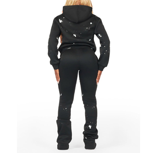 Ensemble de survêtement athlétique pour femmes, jogging, coupe ajustée, confortable, respirant, pour la salle de sport, l'entraînement, la course à pied, le fitness - Product Image 2