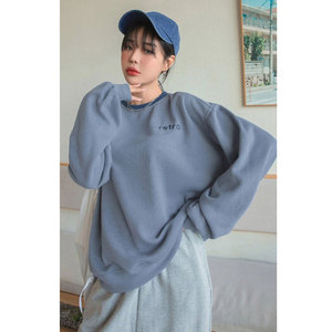 Sweat à capuche en polaire pour femmes grandes tailles - Pull confortable à imprimé lettres pour l'hiver, à porter au quotidien - Product Image 1