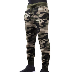 Pantalon de survêtement en coton éponge doux avec entrejambe goutte Coupe décontractée Respirant Confortable Streetwear Style Casual Pantalon pour homme de tous les jours - Product Image 5