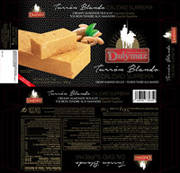 Vente en gros Emballage personnalisé Fabricants espagnols Pâte d'amande Bonbons à nougat 150g Certification alimentaire Ifs Version 7 Nougat mou