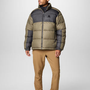 Chaqueta de Plumón para Hombre, Invierno, Exterior, Nueva Moda, Manga Gruesa, Impermeable, Cortavientos, Combinación de Colores - Product Image 3