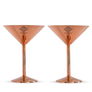 Verre à cocktail en céramique et cuivre pur, design simple, verre à shot pour boissons et vin, logo personnalisé pour les fêtes - Product Image 6