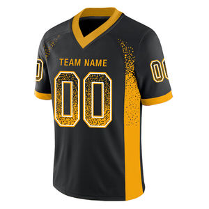 Maillot de football américain respirant personnalisé de haute qualité Nouveau style Vêtements de football réversibles sublimés - Product Image 4