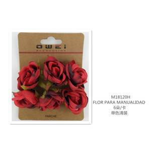 Rosas artificiales de aspecto real 12u/c para manualidades para restaurantes Día de San Valentín Acción de Gracias y decoración de graduación Uso doméstico - Product Image 1