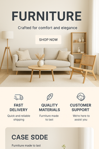 Desarrollo de sitios web de muebles profesionales Expertos en Web calificados que ofrecen soluciones de tienda web en línea creativas y asequibles - Product Image 4