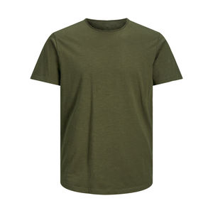 Camisetas de Alta Calidad 100% Algodón Unisex Personalizadas para Hombre, Color Sólido, Hombros Caídos, Talla Grande, Jersey Grueso, OEM - Product Image 1