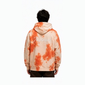 Sweat à capuche personnalisé en coton 100% avec logo, pour homme, hiver, écologique, respirant, en molleton épais, service OEM - Product Image 3
