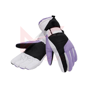 ถุงมือเล่นสกี XL ถุงมือหนังคุณภาพสูงระบายอากาศได้ดีไมโครไฟเบอร์ใส่สบายกันความร้อนผ้าไนล่อนซับมือป้องกันแขน - Product Image 3