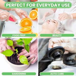 ถุงมือโพลีเอทิลีนแบบใช้แล้วทิ้งสำหรับใช้ในครัวเรือนในชีวิตประจำวันปลอดภัยสะอาดสำหรับการจัดการอาหารในสถานที่ตั้งระดับมืออาชีพ - Product Image 4