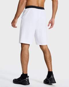 Short de course de luxe pour hommes de haute qualité 100% coton Services ODM fabriqués en usine avec étiquette personnalisée solide - Product Image 5