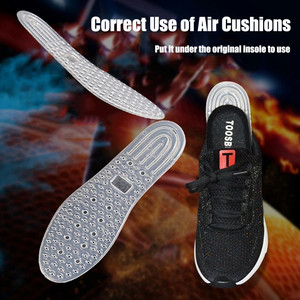 Semelles intérieures sportives Fasciti Comfort pour chaussures de basketball, en gel PU, avec amorti antichoc et soutien de la voûte plantaire positionné au niveau du bas. - Product Image 6