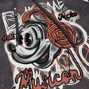 Sudadera con capucha estampada de marca de moda para mujer, tejido de invierno antiarrugas, moda callejera elegante, dibujos animados en 3D, transpirable - Product Image 4