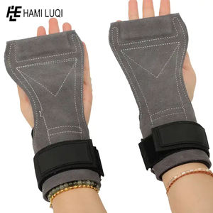 Almohadillas de agarre de cuero Premium para entrenamientos potentes-Empuñaduras para entrenamiento de fuerza y levantamiento de pesas | Gym Essentials - Product Image 5