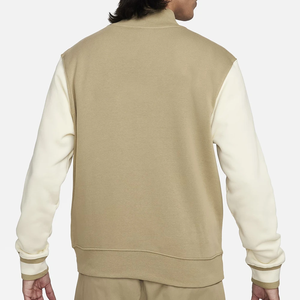 Blouson universitaire de baseball personnalisé hiver 2025 en laine enduite avec broderie chenille et col montant – Vente en gros de vestes personnalisées avec logo - Product Image 5