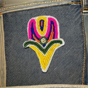 Accessoires de traitement de vêtements de haute qualité Patchs perlés de concepteur Embellissements pour la décoration de la maison Qualité d'exportation - Product Image 4