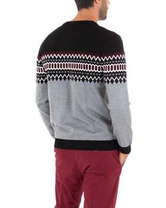 Jersey de punto de manga larga con cuello redondo de punto de algodón 100% informal de tendencia superior personalizado para hombre, suéteres impresos transpirables, nuevo diseño - Product Image 6