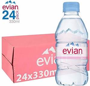 EvianAgua Mineral 300ml , 500ml , 1l - Product Image 1