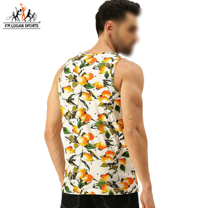 Camiseta de tirantes con estampado de sublimación para hombre, ropa deportiva para gimnasio, culturismo, FM, LOGAN, gran oferta - Product Image 2