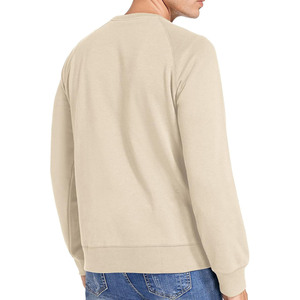 Gran oferta, sudadera personalizada para hombre, cuello redondo informal con forro polar de buena calidad, suministro ODM, sudaderas básicas con impresión personalizada - Product Image 3