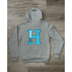 Conjunto de Dos Piezas de Sudadera con Capucha y Pantalones Deportivos Anchos para Hombre, con Estampado Personalizado y Bordado, Estilo Harajuku, de Felpa Francesa 100% - Product Image 2