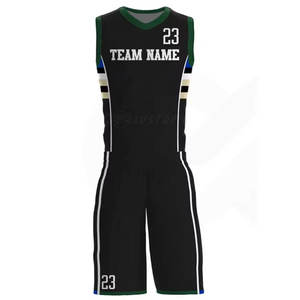 Uniforme de basket-ball de conception unique séchage rapide fabriqué au Pakistan uniforme de basket-ball léger - Product Image 1