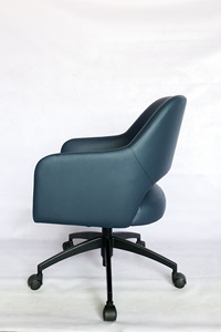 Chaise de bureau Design moderne de fabrication pour l'hôtellerie Hauteur pivotante ajuster Couleur personnalisée Swil 4 Vietnam quantité minimale de commande bas - Product Image 4