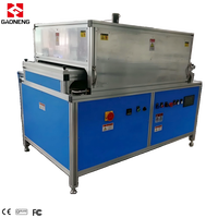Machine de laminage et de revêtement automatique à colle thermofusible, avec réservoir de fusion électrique pour papier et film