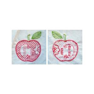 Serviette de cuisine en coton imprimé, absorbante, hypoallergénique, écologique, à séchage rapide, avec logo personnalisé, motif floral mignon - Product Image 6