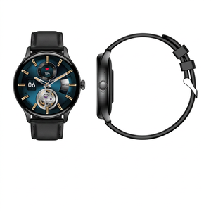 Montre connectée HAYLOU, écran tactile AMOLED de 1,45 pouce, moniteur de fréquence cardiaque, appels Bluetooth, étanche IP67, tracker de fitness unisexe - Product Image 2