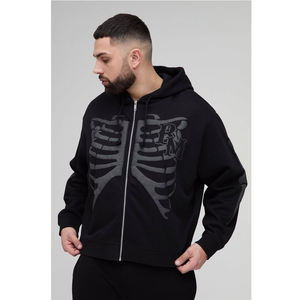 OEM High Quality <b>Mens</b> Custom <b>Grey</b> Color Oversized Fit Drop Shoulder <b>Hoodies</b> Breathable Made in Pakistan - Product Image 1