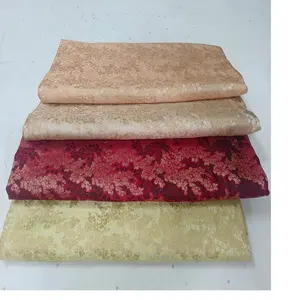 Custom made kinkhab brocado tecidos de seda em cores sortidas ideais para fazer vestidos adequados para designers vestido