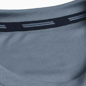 High Performance Combed Cotton Men's Ringer T-Shirts 100% Stretchy with Locking Sleeves 180 Gram Weight Front Logo Placement - Product Image 2