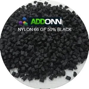 REPROCESSED NYLON 66 PA66 PLASTIC PELLETS PA 6 GLASS FILLED 50% RECYCLED NYLON 66 GF 30% BLACK RECYCLED COMPOUND