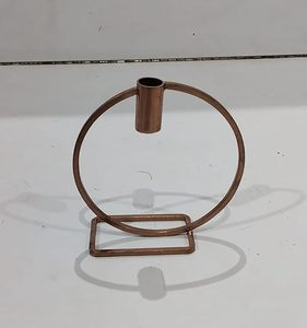 เชิงเทียนโลหะชุบทองแบบเรียบง่ายสำหรับตกแต่งบ้านสำหรับงานแต่งงานตกแต่งคริสต์มาส - Product Image 2