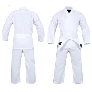 Trajes de Karate de algodón unisex más vendidos, uniformes de Taekwondo con logotipo personalizado al por mayor para hombres y mujeres, ropa de artes marciales - Product Image 6