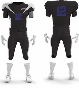 Meilleure vente Vêtements de sport personnalisables Uniforme de basket-ball de football américain de haute qualité Manches courtes Respirant Conception personnalisée - Product Image 3