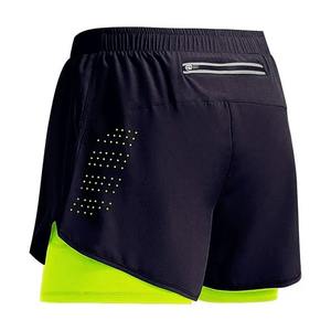 Nuevos pantalones cortos de entrenamiento físico para hombre, verano 2 en 1, de secado rápido, gimnasio, playa, correr, pantalones cortos de dos pisos, ropa deportiva para exteriores para hombre - Product Image 6