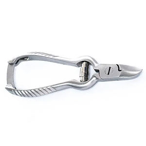 Cortauñas de calidad premium de acero inoxidable para uñas de los pies, para uso en salón, spa y hogar, con mango ergonómico. - Product Image 5