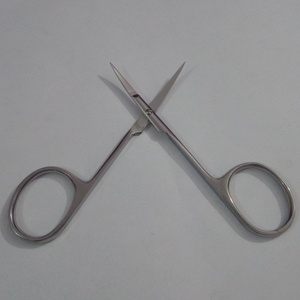 Meilleure qualité ciseaux à ongles à cuticules finition Dall pointe pointue lame incurvée ciseaux à ongles en acier allemand avec logo personnalisé - Product Image 2