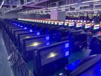 Stroboscope LED professionnel Color STRIKE M 1500W avec Artnet, Lumen Radio sans fil-DMX