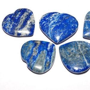 Get Trending Gemstone Lapis Lazuli Hearts shaped Stones Online - Product Image 1