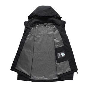 Veste coupe-vent légère et imperméable en softshell 100 % coton, personnalisée, pour homme, impression numérique, collection hiver 2025 – Vente en gros à prix abordable - Product Image 4