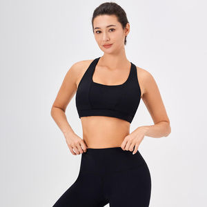 Soutien-gorge de sport tendance de haute qualité et au meilleur design, extensible, respirant, pour femmes, yoga, gym, sans couture - Product Image 6