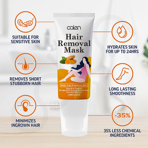 Luxfume Private Label <strong>Flawless</strong> Depilatory Cream Natural Herbal for <strong>Hair</strong> <strong>Removal</strong> <strong>Face</strong> Bikini Painless Pubic <strong>Hair</strong> <strong>Removal</strong> - Product Image 2